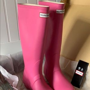 Talk Hunter Rain boats (pink)